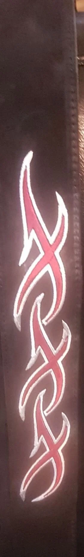 Celtic Design Suede Guitar Strap £15.jpg