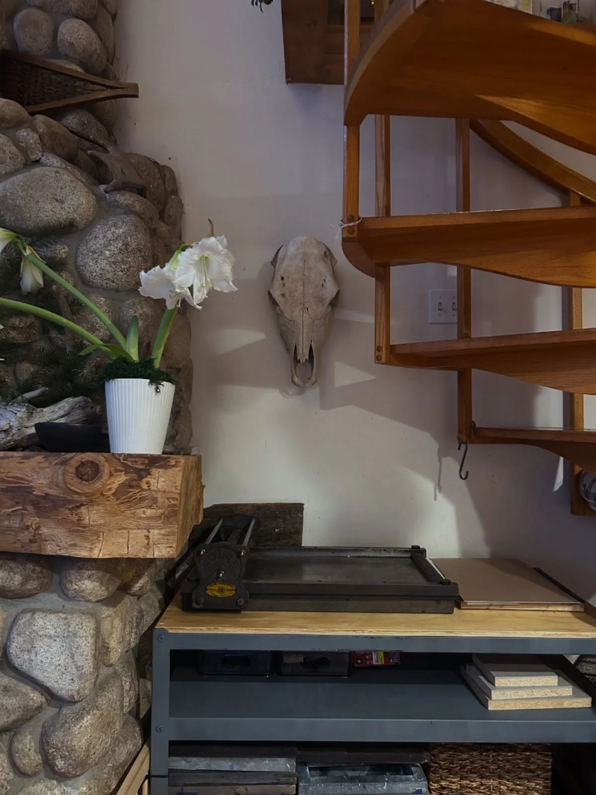 Starting the year with a clean studio.
I&rsquo;m almost all moved out of studio 37. I&rsquo;m so lucky I got to spend three years hanging with two best friends @honeysucklehandmadestudio + @alpineearthworkspottery but the time is here to come back to