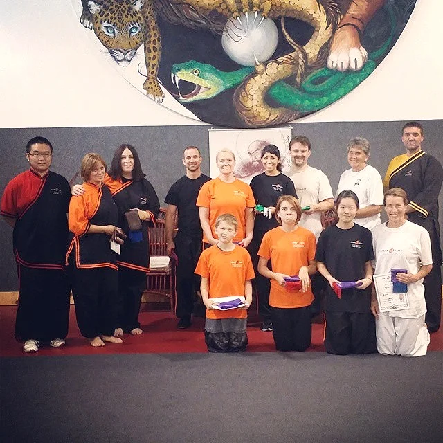 Monk Wise Martial Arts Academy Taiji Students, 8-23-14