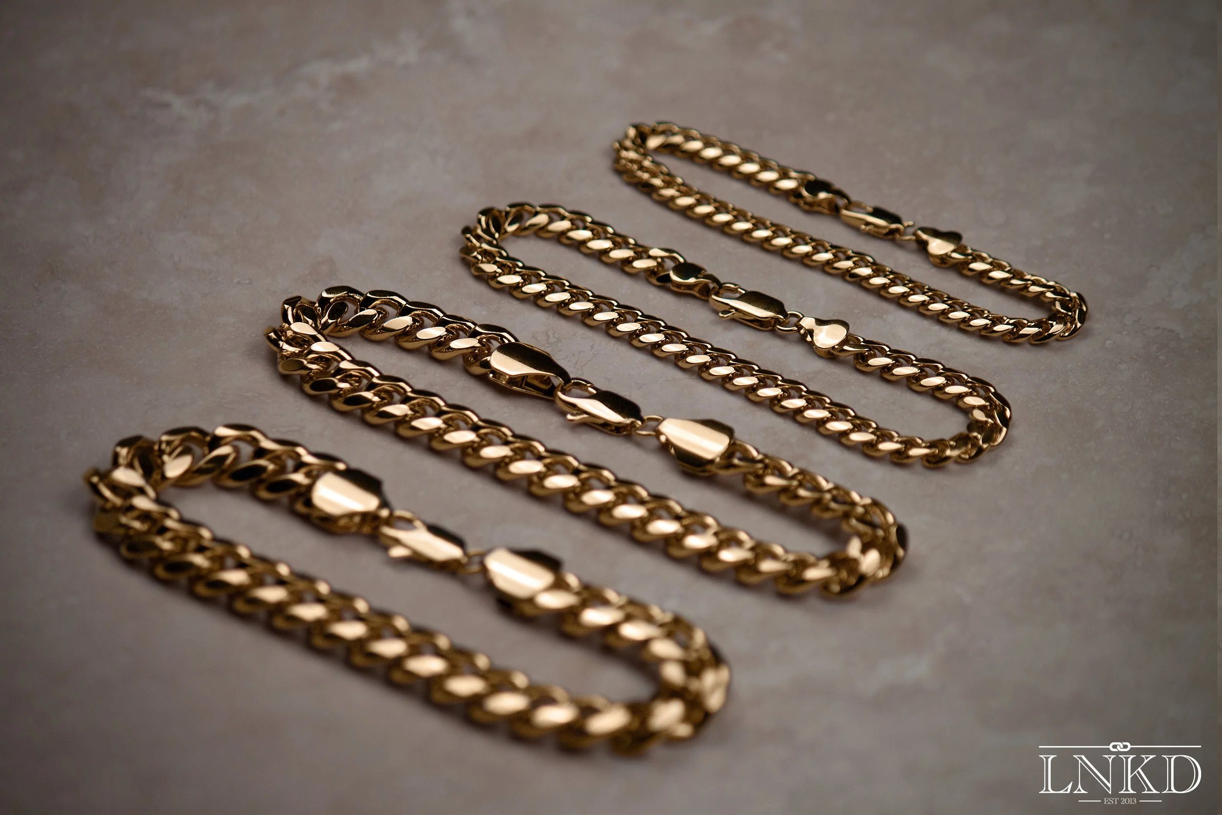 6mm Cuban Link Bracelets — LNKD Jewelry