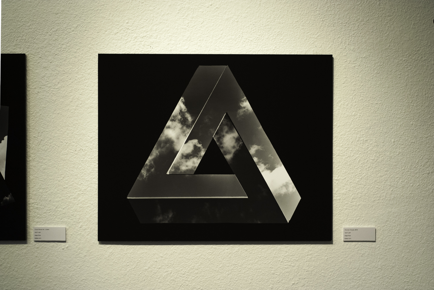   Penrose Triangle , 2015  Digital Inkjet Print  24”x30” 