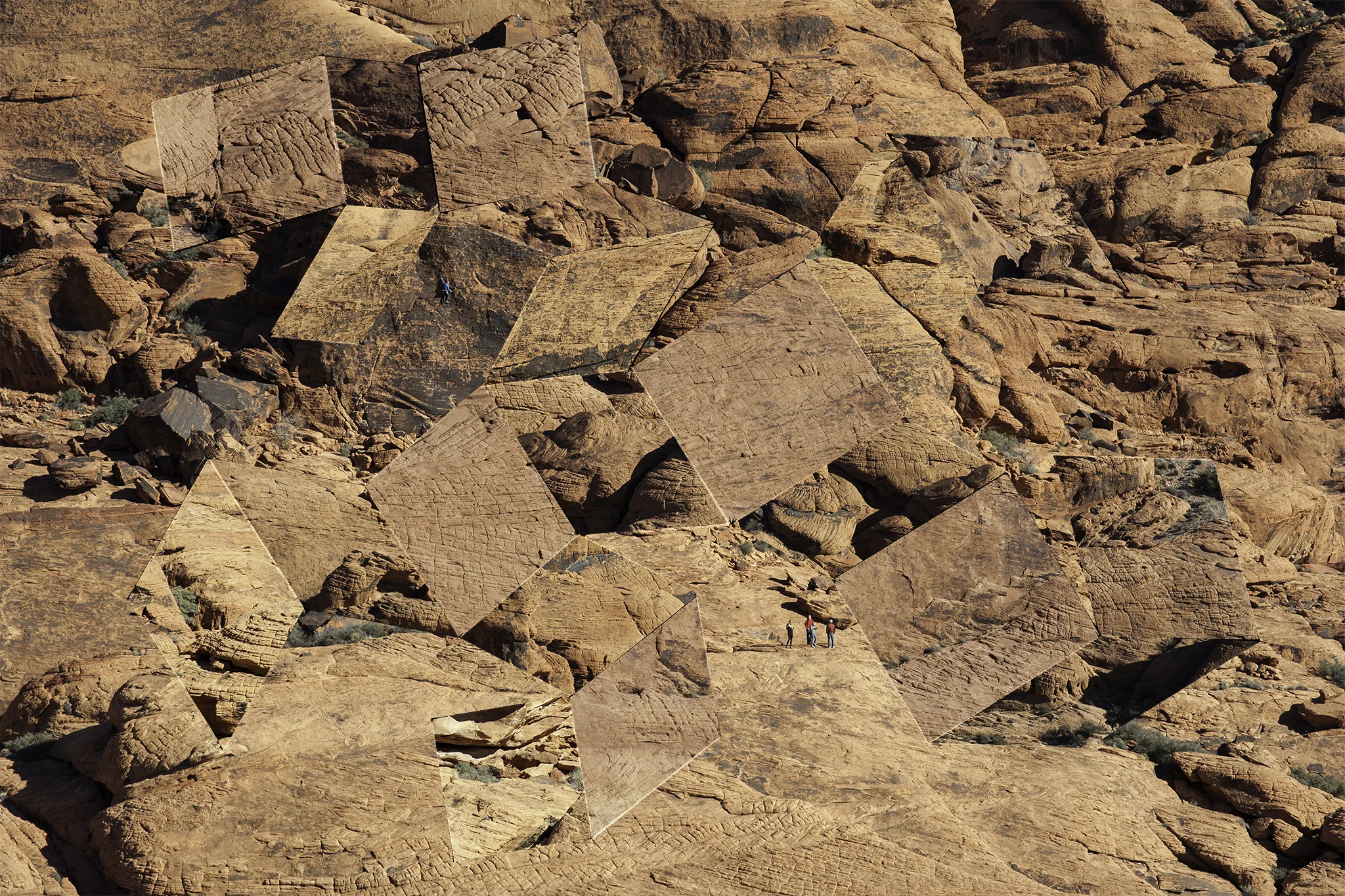 Digital Matte No. 5 (Red Rock), 2016