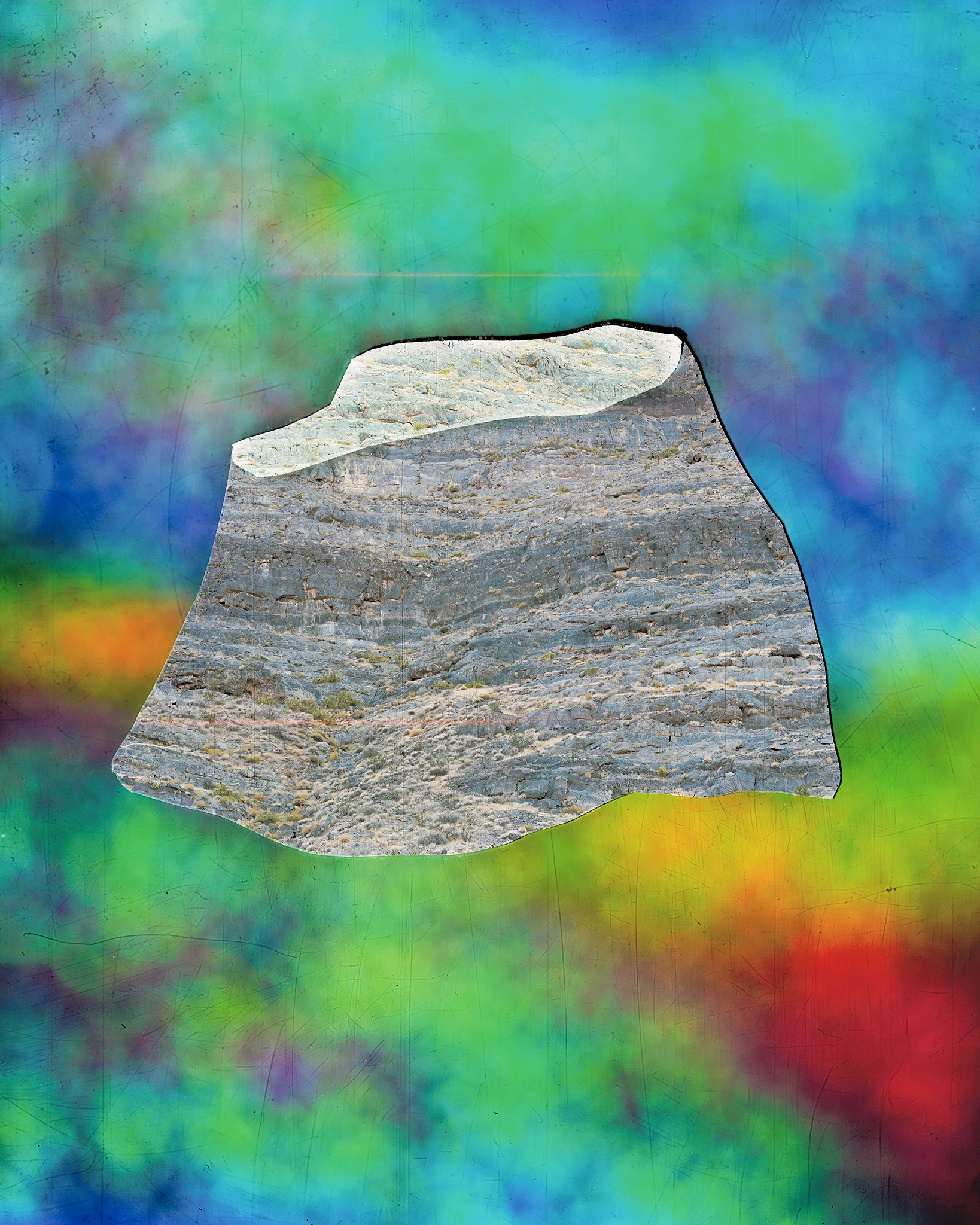 Analog Matte #053 (Mound 1) , 2018