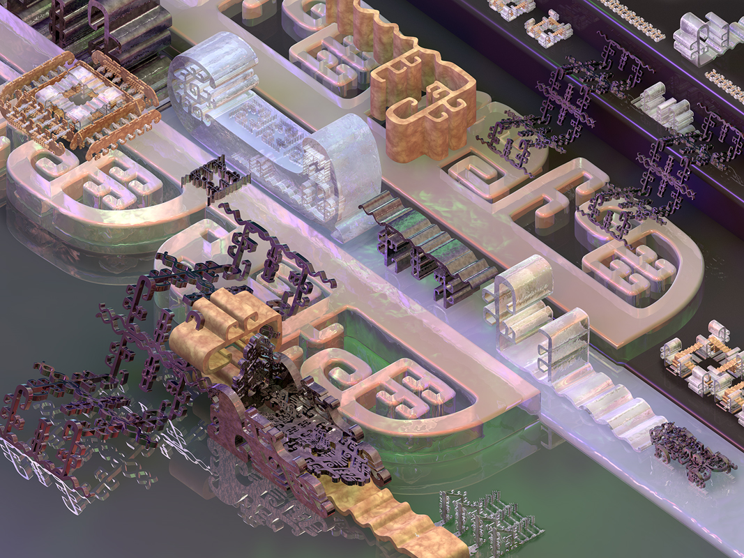 Nanocanal , 2013 archival pigment print on Hahnemühle paper, 30 x 40 inches, edition of 1