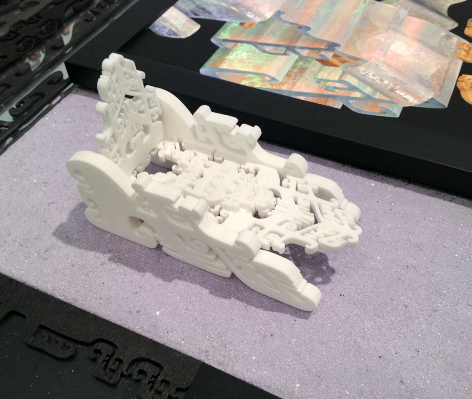   Vehicle (Large) , 2013 3D-printed resin, open edition 9 x 4 x 3.5 inches 
