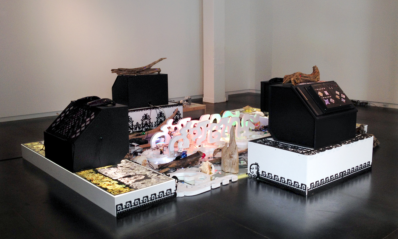 Liquid Hand , 2013 This installation can be purchased in whole or in part or can be reconfigured into a new installation by the artists. Please inquire for details and pricing.