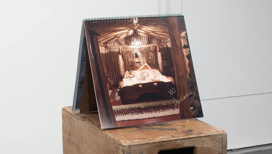 Twelve Months of December , 2014 digital print, wire, edition of 50 12 x 12 inches (closed), 14 pages