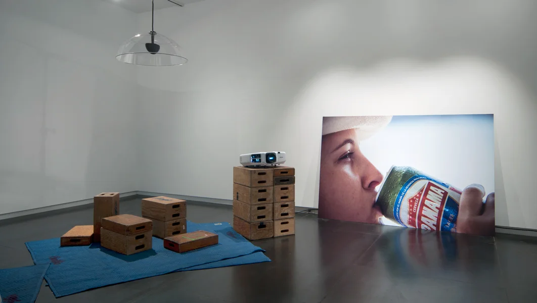 PANAMA , 2014 (installation view) digital print on Dibond, 1/1 60 x 84 inches