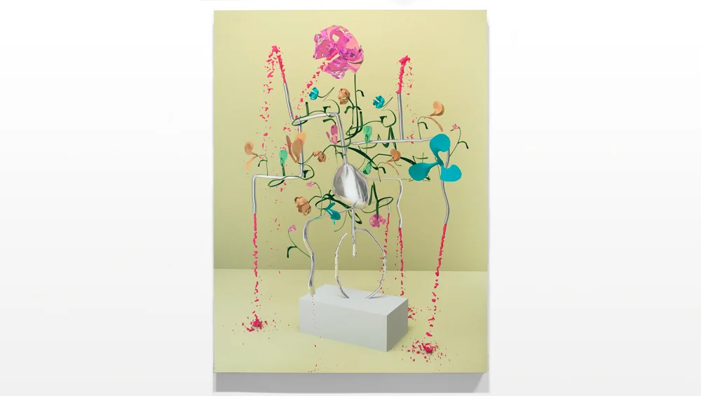 Sleeping Beauty , 2012 3D render, digital print 40 x 30 inches edition of 2 plus 1 AP