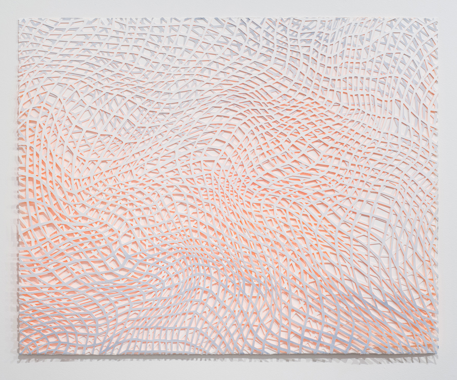 Laura Vandenburgh Shift 1 , 2015 watercolor, acrylic and paper, 29.5 x 37 inches