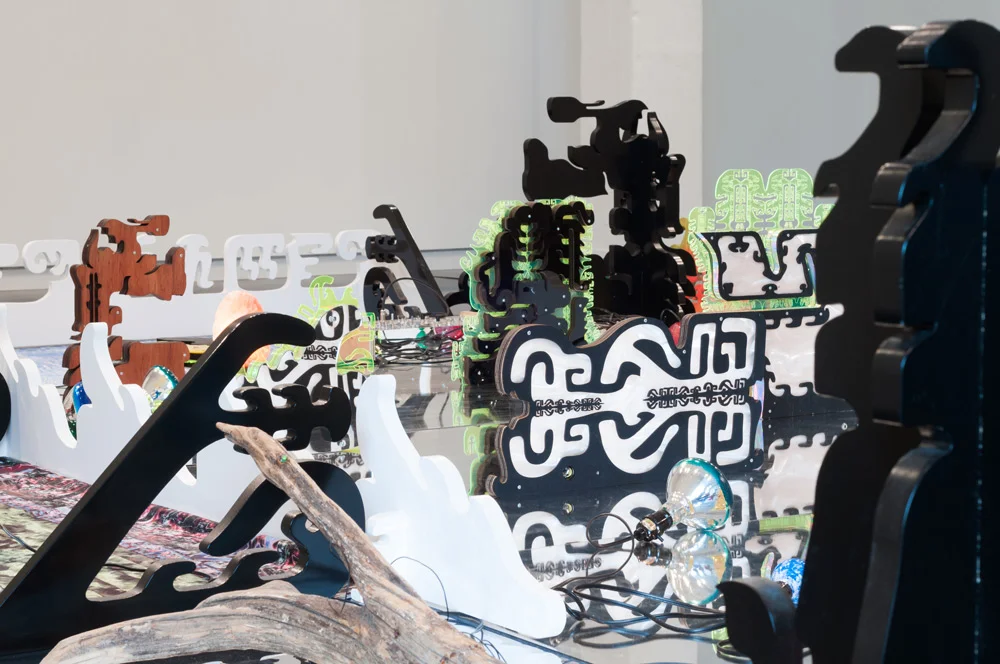 Resonant Entity Modulator Installation, on view January 13 – 17, 2015.