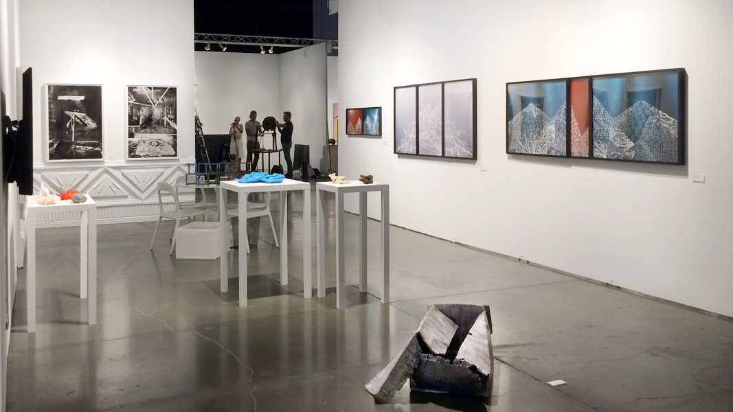  Upfor's booth at the Seattle Art Fair, 2016 