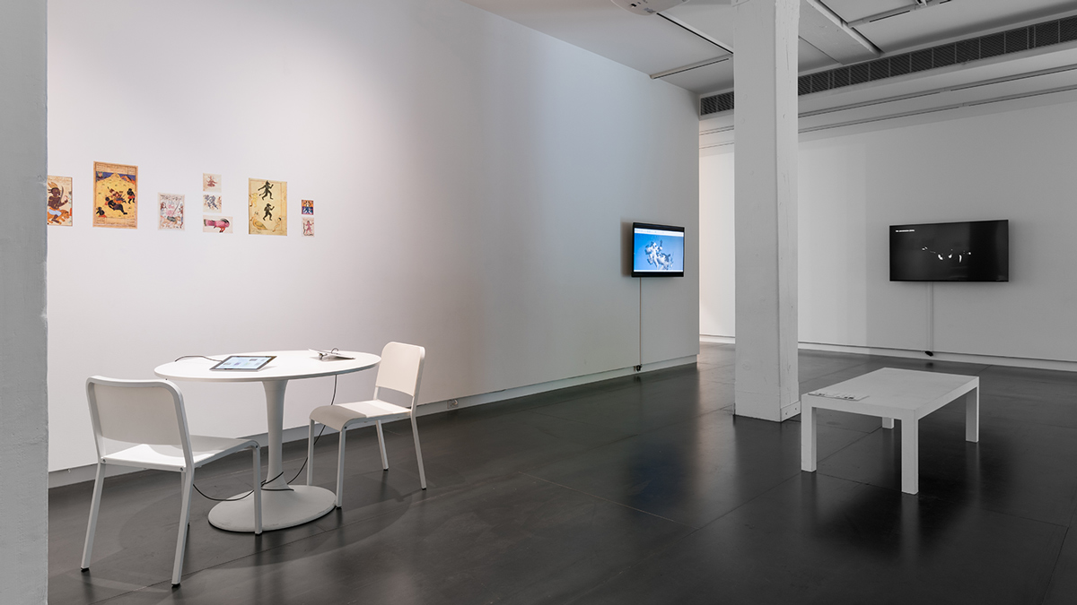She Who Sees the Unknown: Huma (exhibition), 2017, photo by Mario Gallucci.