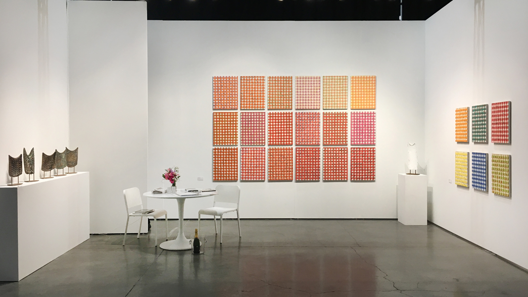  Upfor's booth at the Seattle Art Fair, 2017 