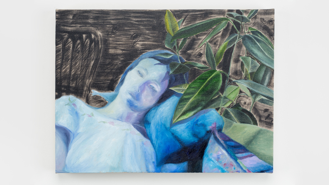Nap , 2017 oil on linen 15 x 20 inches