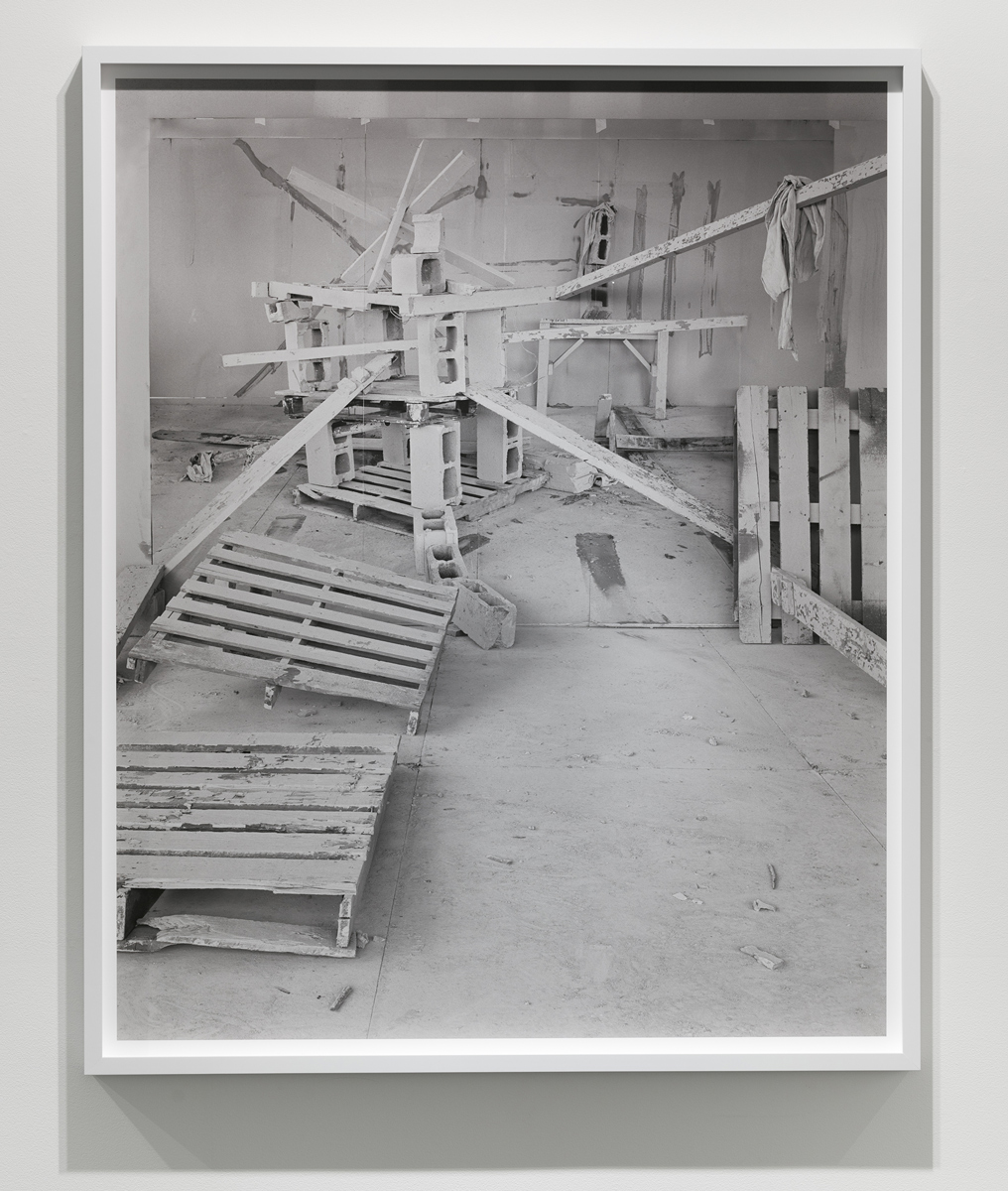 Barricade No. 4 , 2017 archival pigment print mounted on Dibond 55.5 x 45.25 x 2.25 inches (framed) edition of 3 plus 1 artist's proof