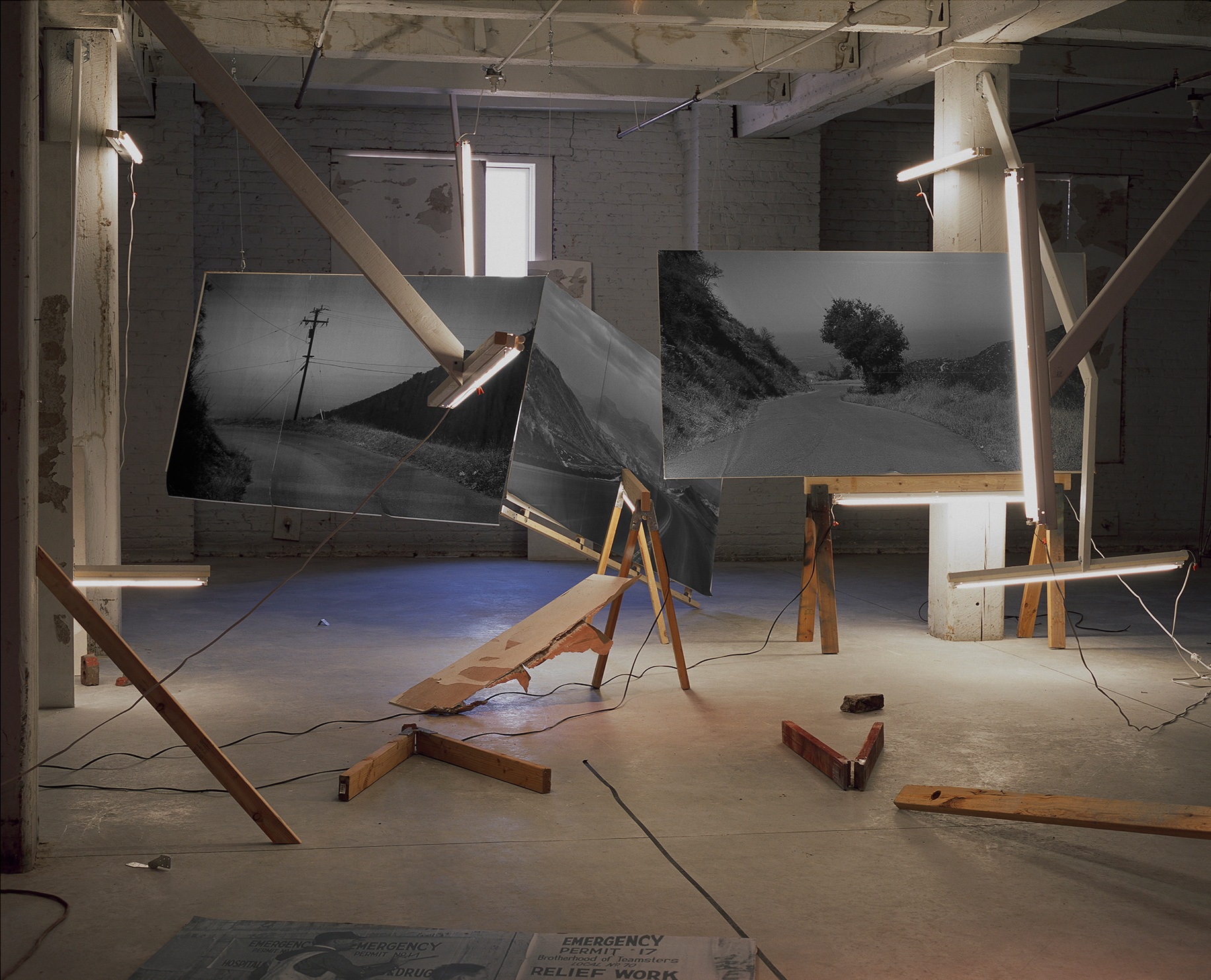 Road No. 1 , 2015 archival pigment print mounted on Dibond 34 x 42 inches (edition of 3 + 1 AP)