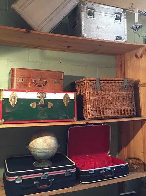 Vintage Luggage at Casa Victoria
