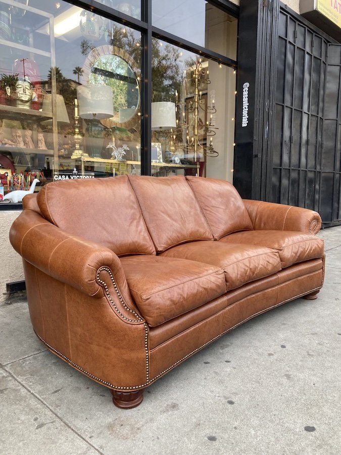 SOLD | Nail on the Head | Traditional English-style Club Sofa 