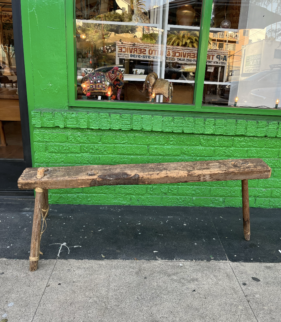 Centuries Strong | Antique Stick Bench