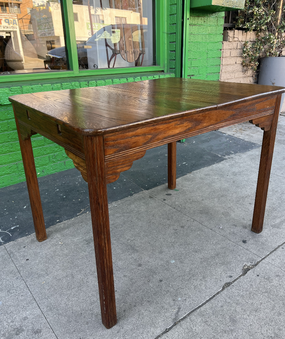 Romance Isn't Dead | 1920s Oak Kitchen Table