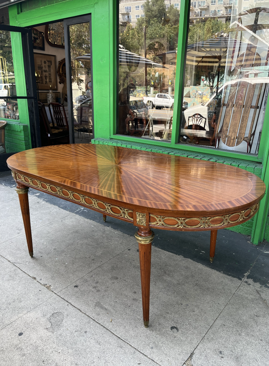 Sun King | Handcrafted Louis XVI Style Dining Table
