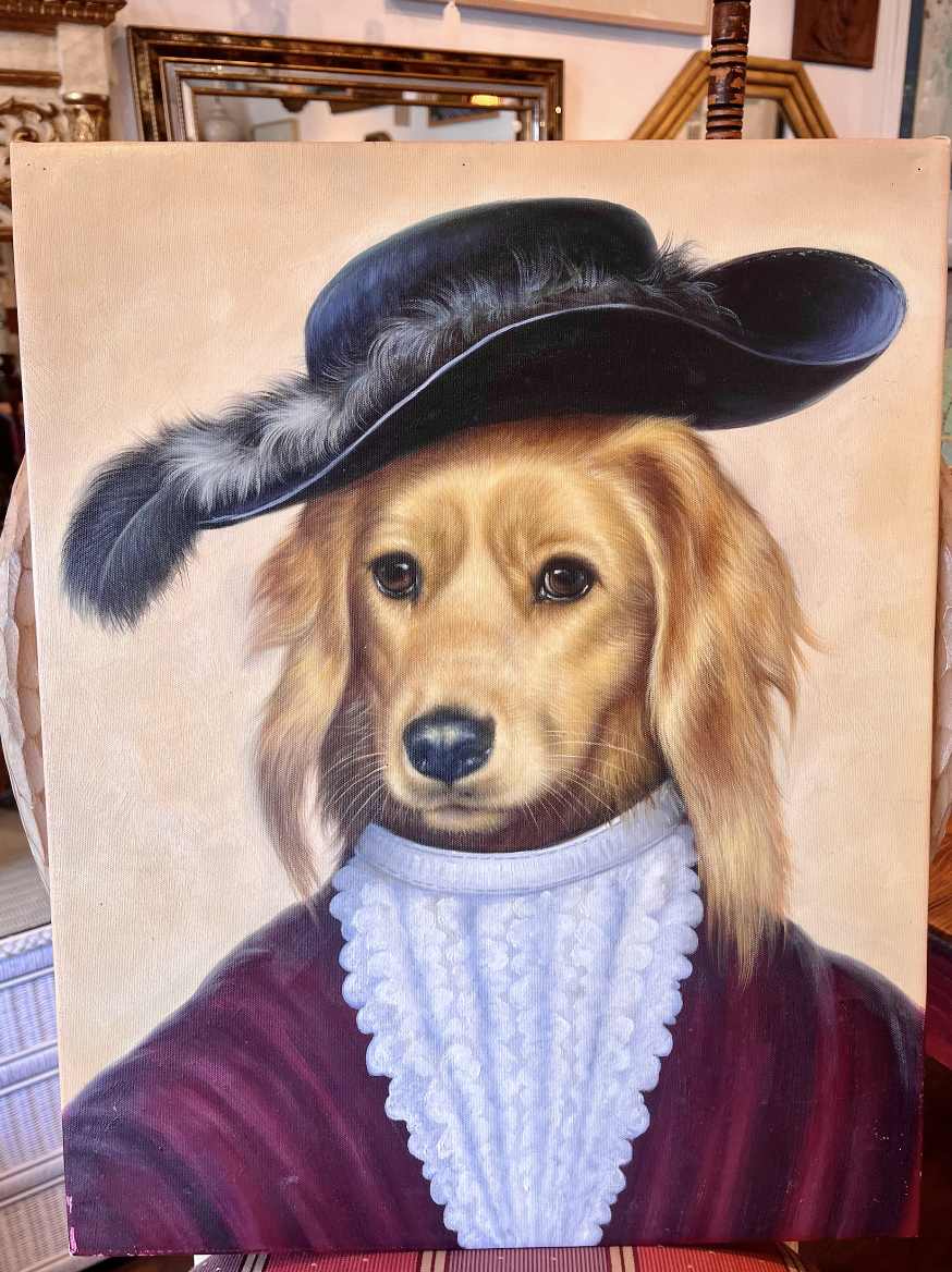 Dapper Dan | Vintage Renaissance Dog Painting&nbsp;