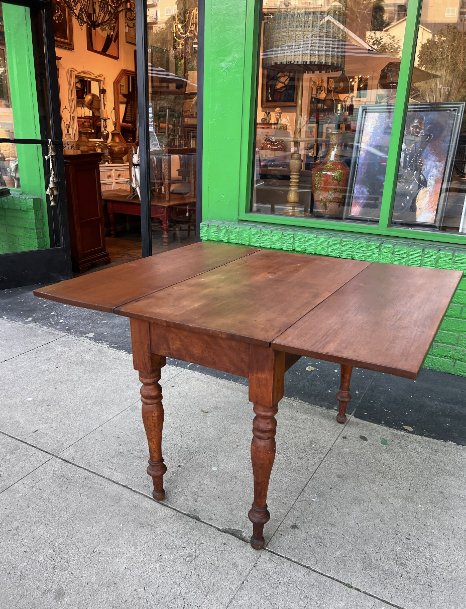 Like It's Hot | Antique Drop Leaf Dining Table