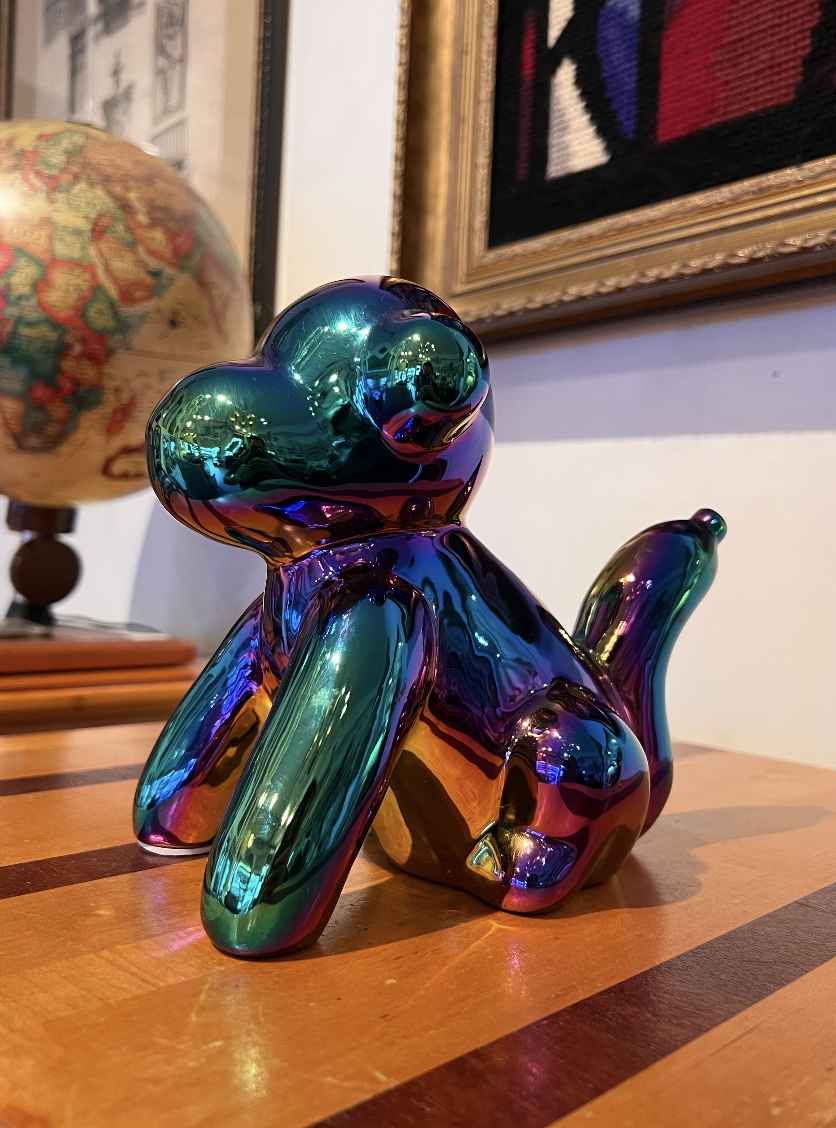 Pop Goes the Monkey | Multi-colored Ceramic Monkey