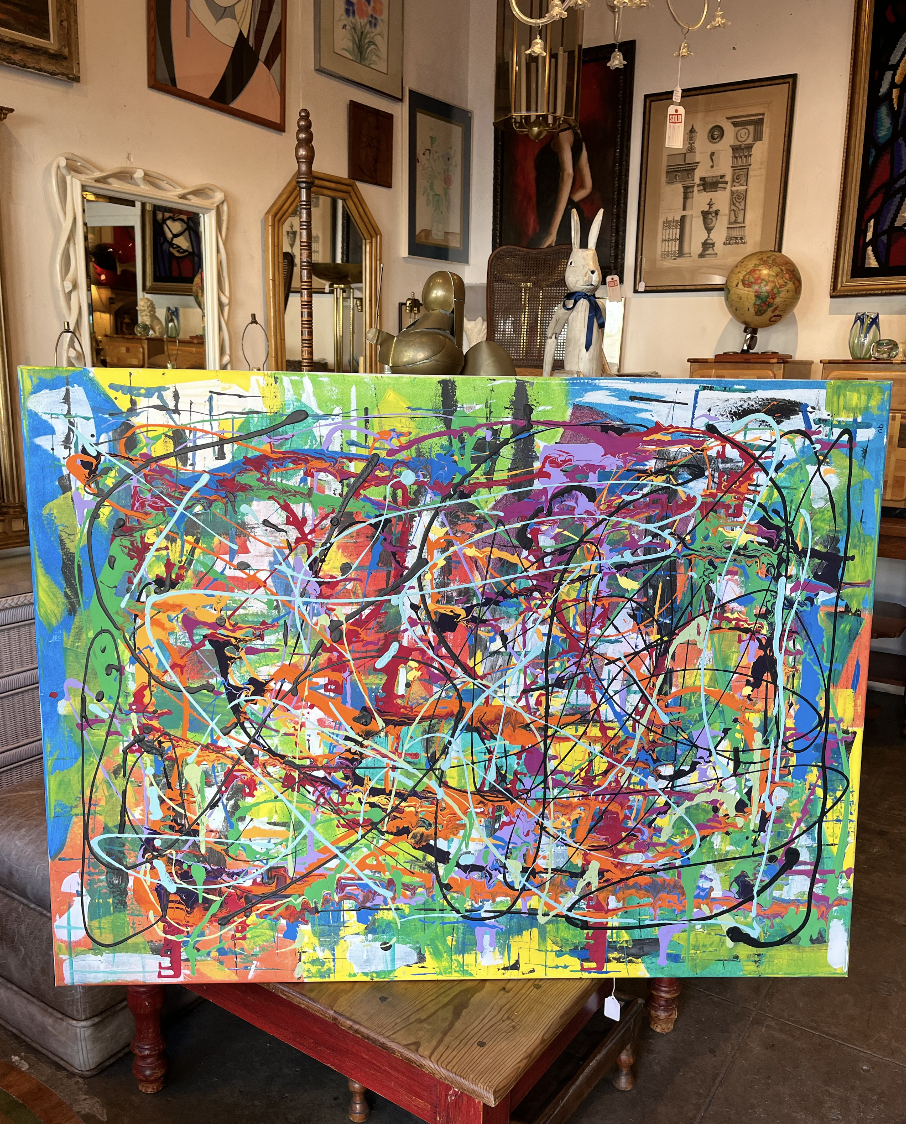 Now Boarding | Millennium Abstract Painting 