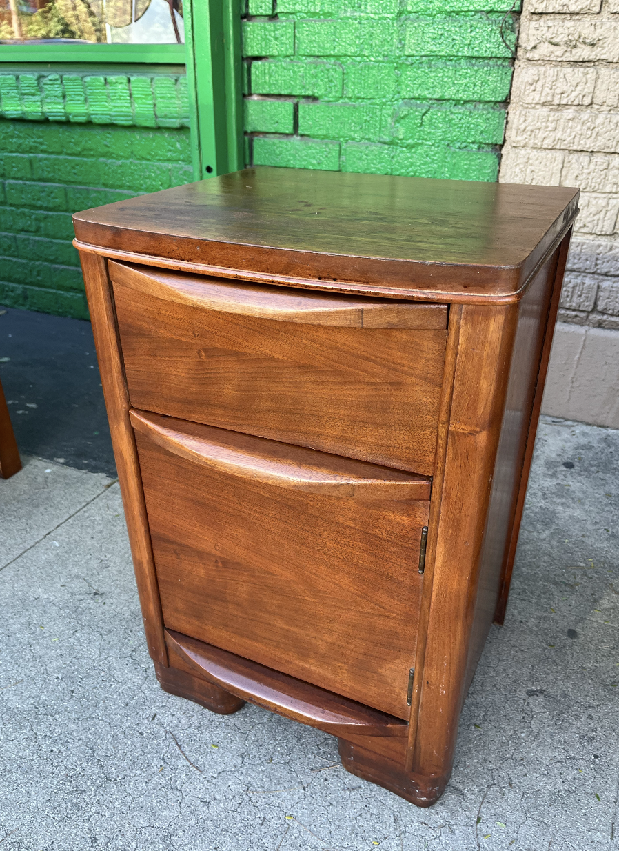 Free Shipping | Mid-century Deco Style Nightstand