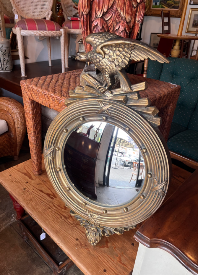 Freedom Flies | 1971 Vintage Eagle Mirror 