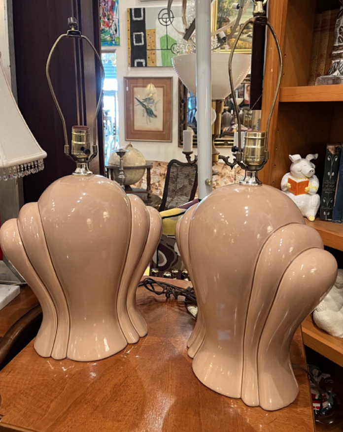Light It Up | Pair of 1980s Deco Ceramic Lamps