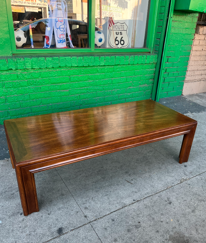 The Next Chapter | Mid-century Style Walnut Coffee Table by LANE