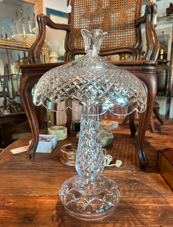 Crystal Clear | Vintage Waterford Crystal Table Lamp 