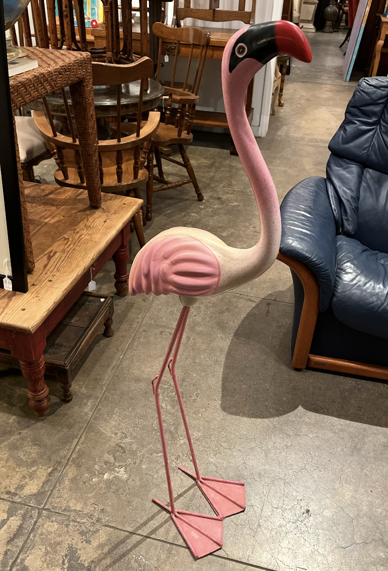 Mid-century Flamingo Sculpture