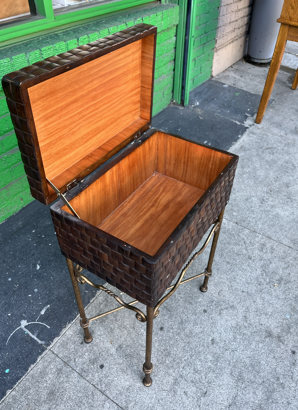 Handcrafted Wooden Box From Philippines