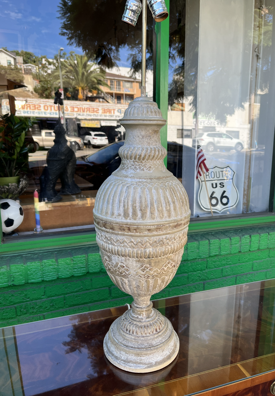 Mid-century Marbro-style Lamp