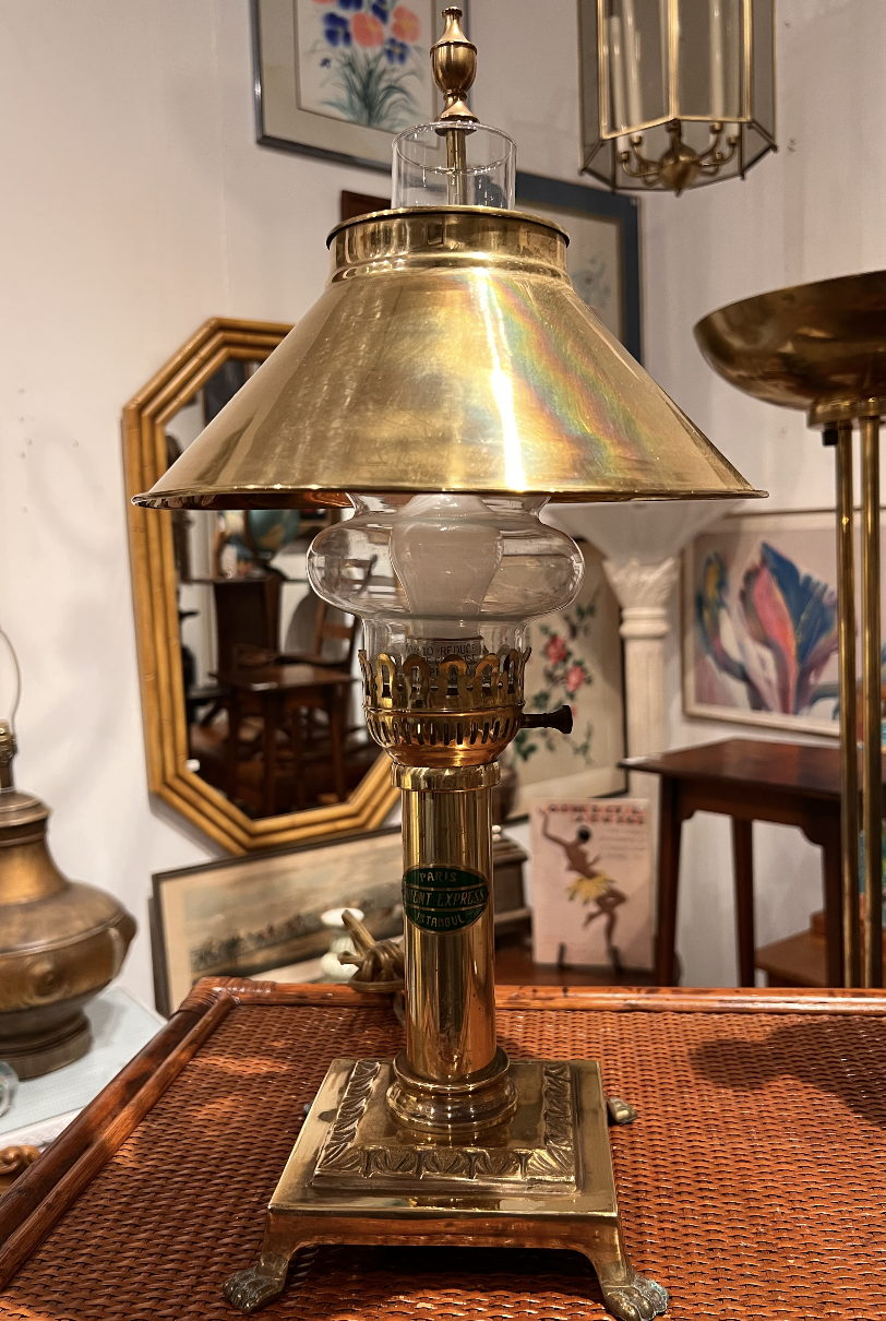 Orient Express Brass Table Lamp