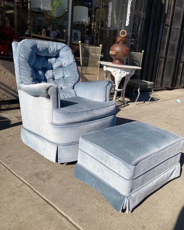 Swivel rocker online armchair