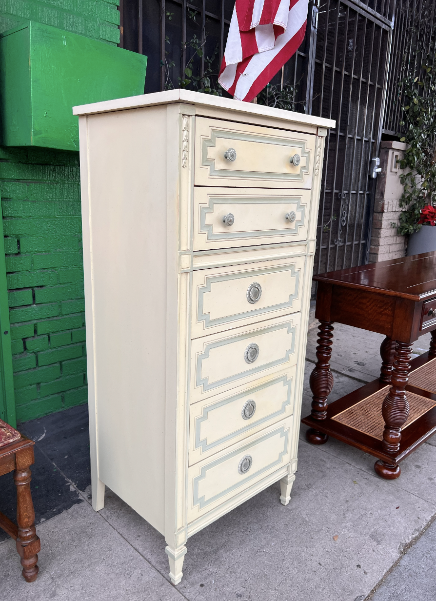 Vintage Empire-style Lingerie Chest