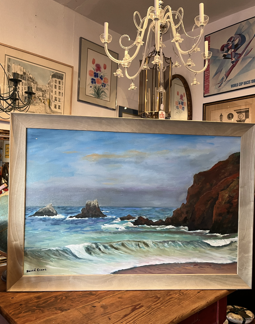 Vintage Seascape of Laguna Beach, CA