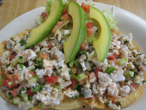 Tostadas de ceviche Photo credit: Gil Garduño.