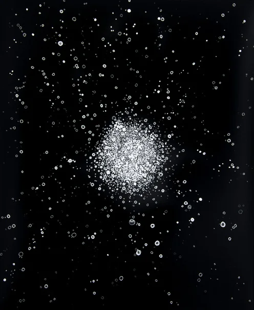 M3, 2013, cliché-verre, 17 x 14 inches