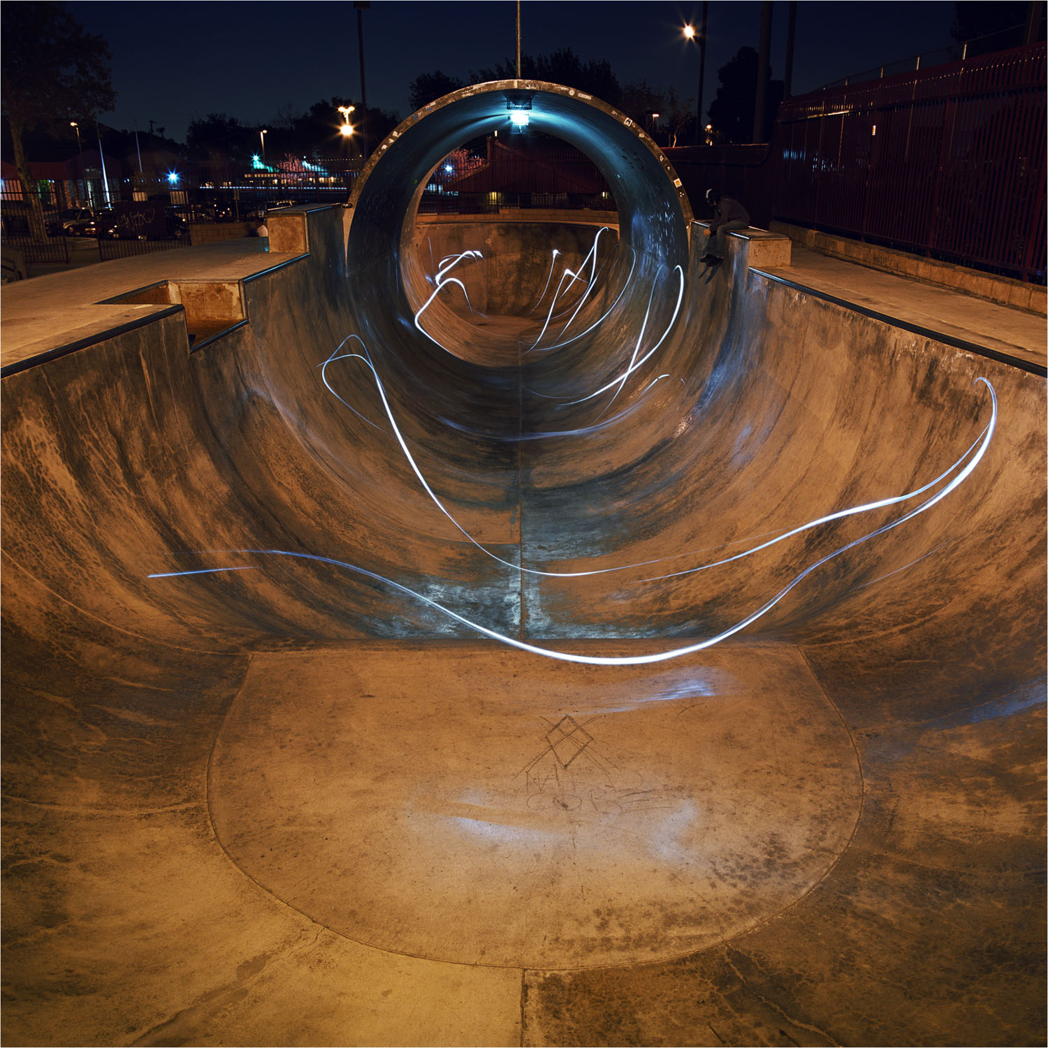 Upland Full Pipe 2007 c-print, 48 x 48 inches
