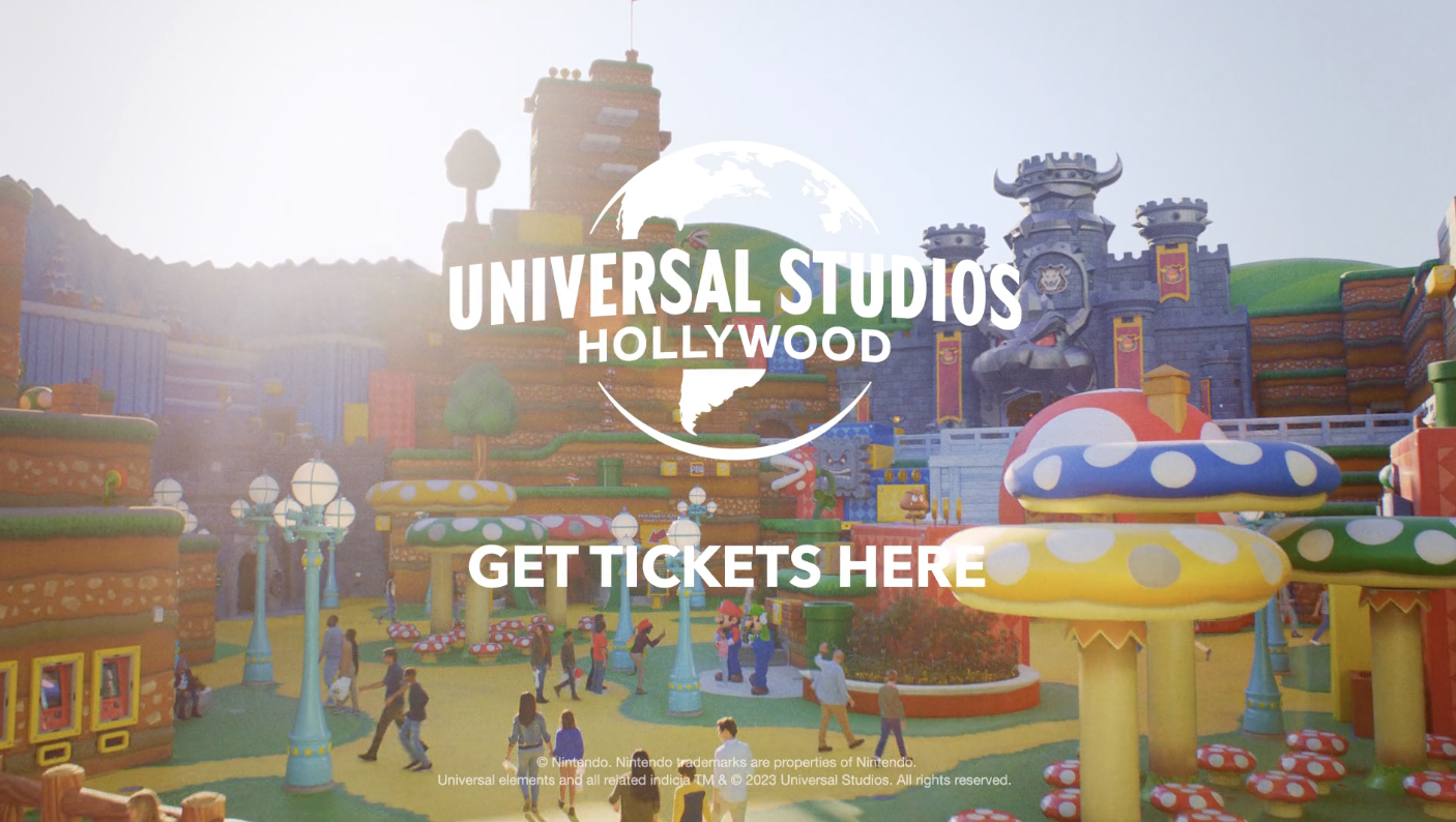 Universal Studios Hollywood | Super Nintendo World