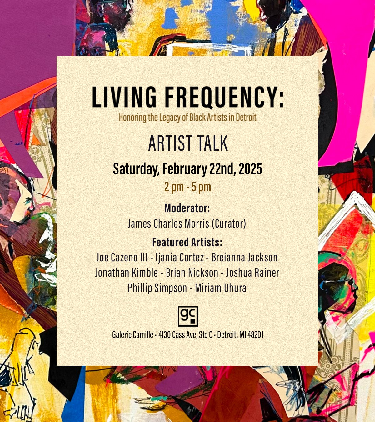 "Living Frequency" Artist Talk