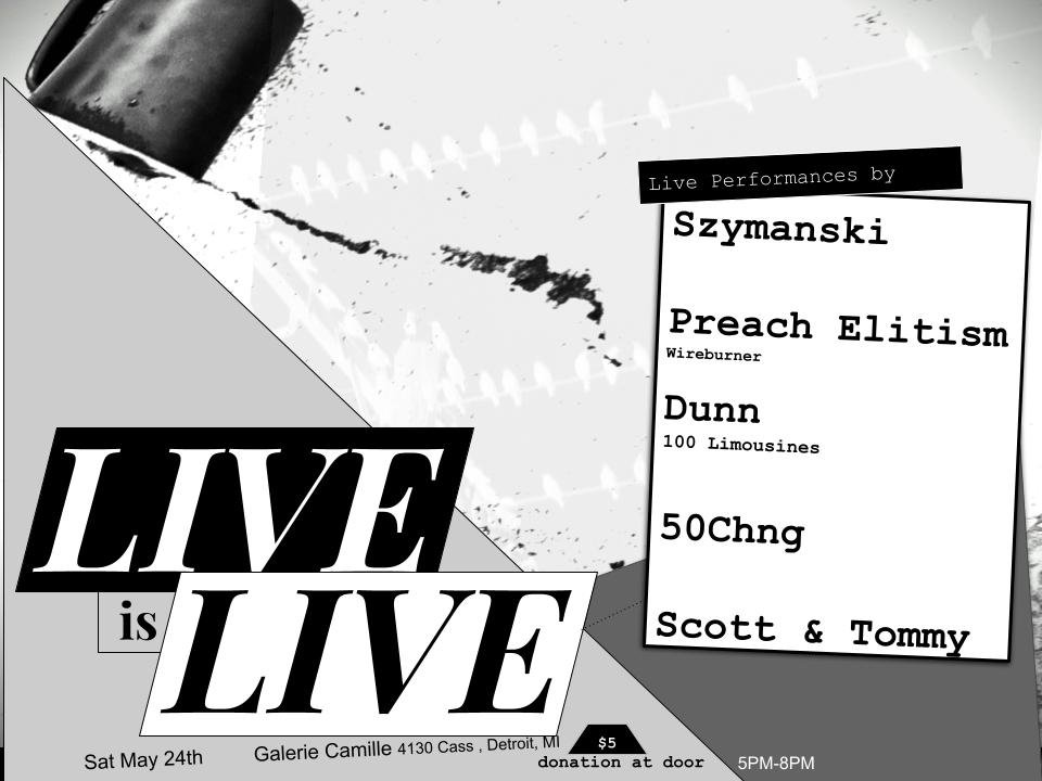 Live is Live at Galerie Camille