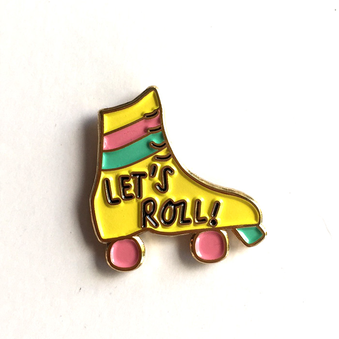 enamel pin by tammie bennett lets roll roller derby
