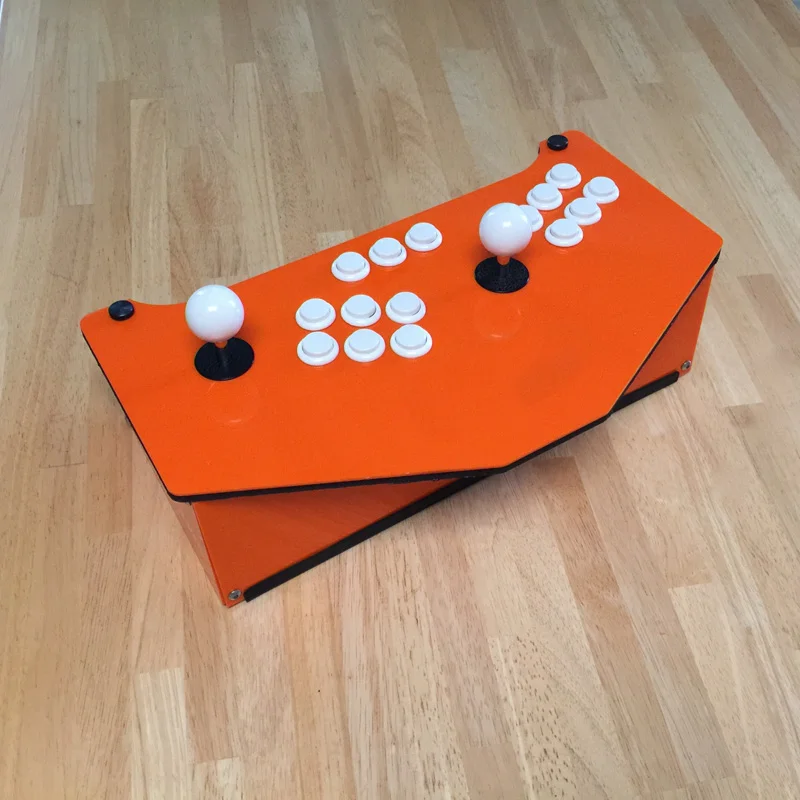 CustomizE everything: frame color, button colors and layout, joystick ball tops, engravings, etc.So many possibilities!